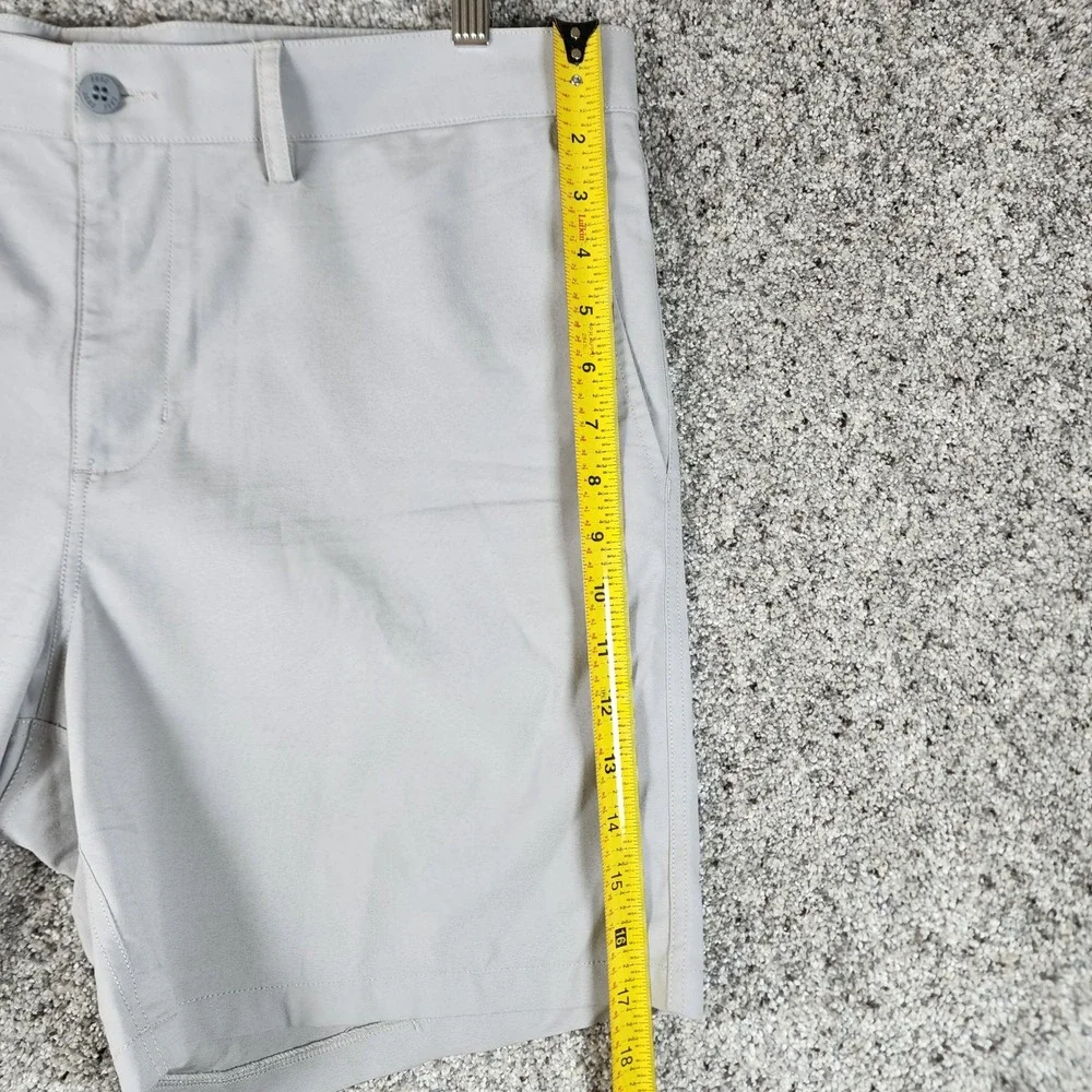 Tasc Performance Motion Shorts Mens 36 Tailored Fit Bamboo Blend Gray Excellent